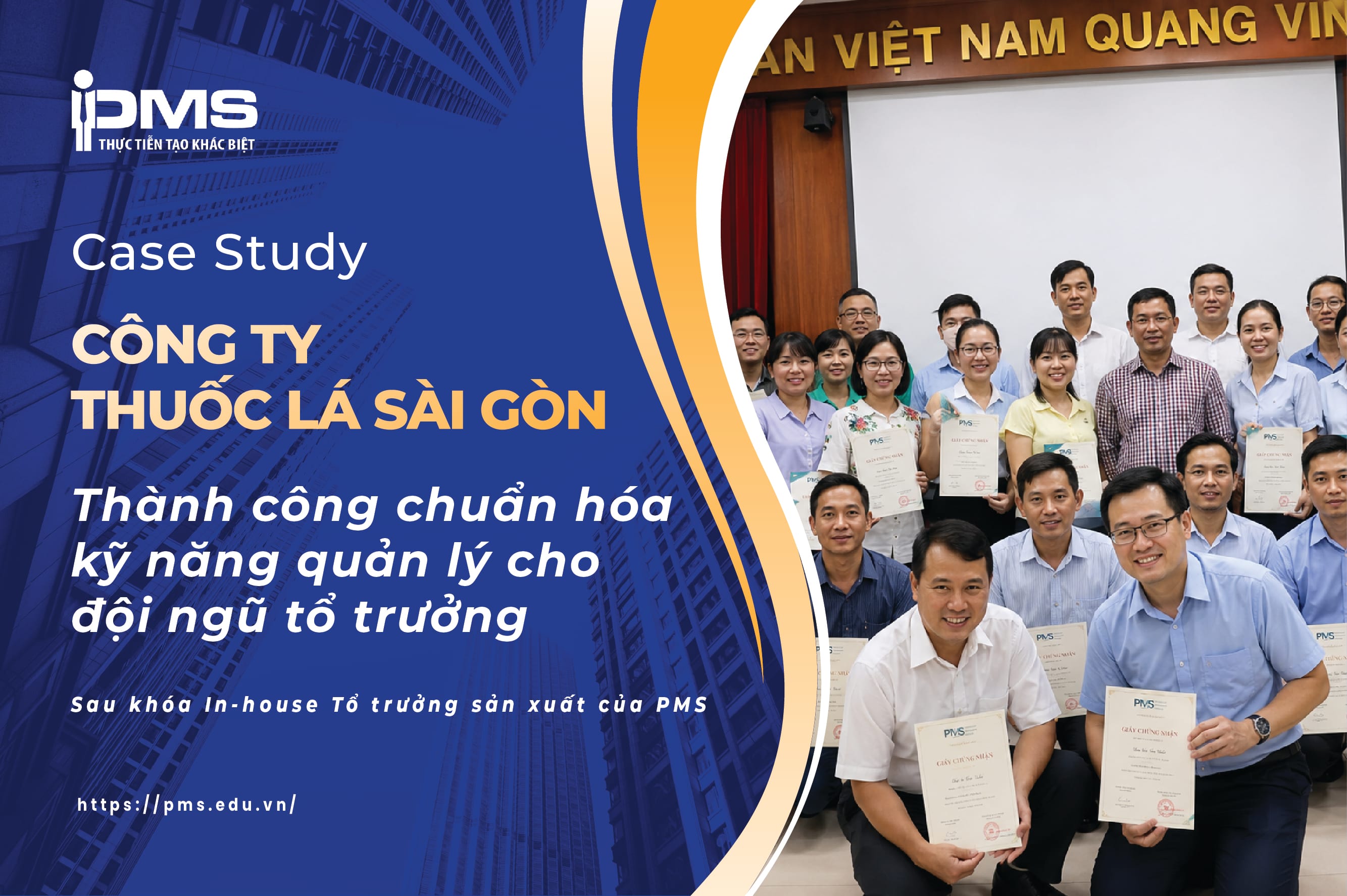 [In-house] Chương trình đào tạo Tổ trưởng sản xuất tại Công Ty Thuốc Lá Sài Gòn