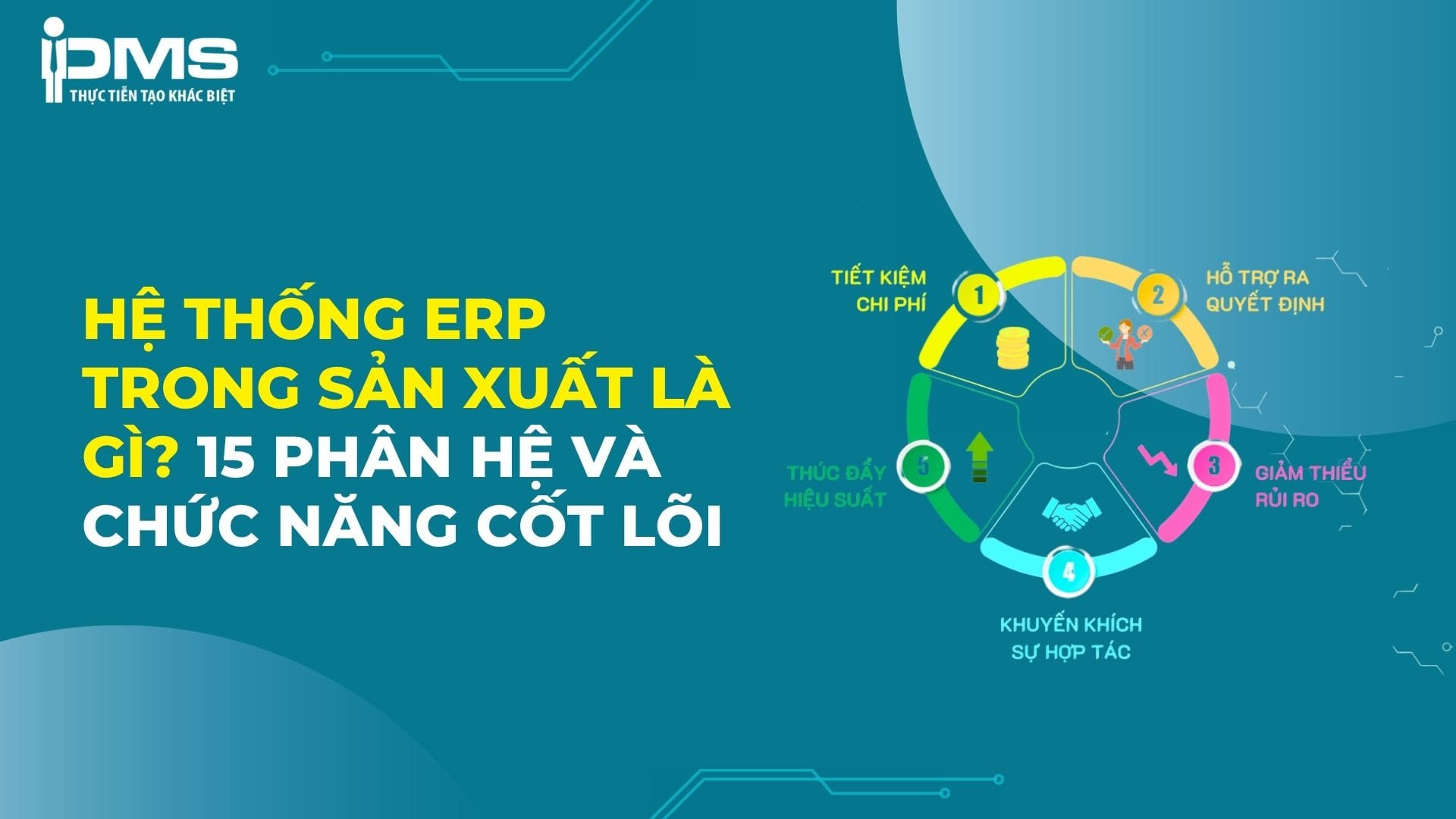 Hệ thống ERP trong sản xuất là gì? Lợi ích và ứng dụng